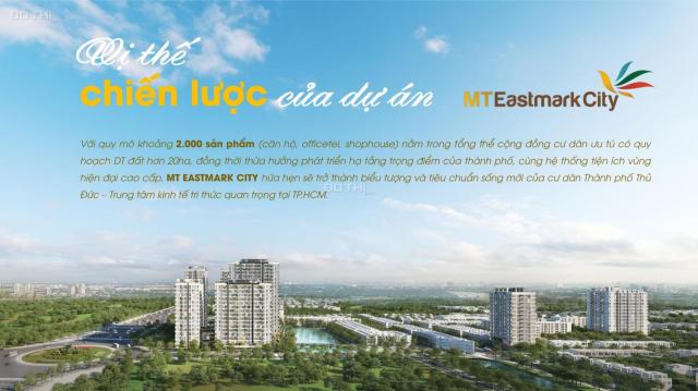 LH ngay 0946400173, căn hộ đột phá MT Eastmark City TT chỉ 400 triệu, ven sông Q9