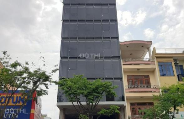 Bán tòa VP Đàm Quang Trung, Long Biên, DT 255m2 MT 12,6m ô tô tránh dừng đỗ giá 37 tỷ