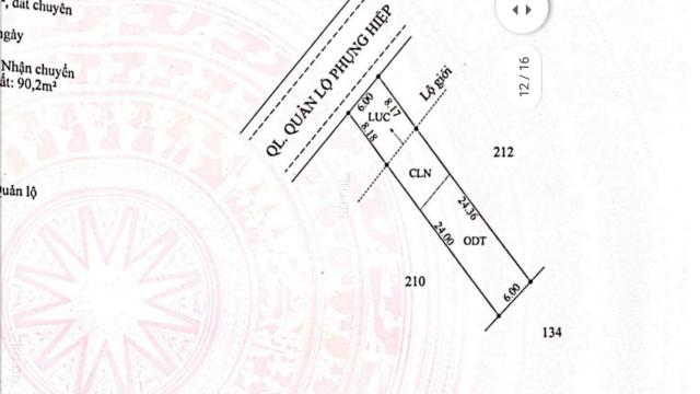 Cần bán 7 lô đất thổ cư, mặt tiền đường Quản lộ Phụng Hiệp, thị xã Ngã Năm