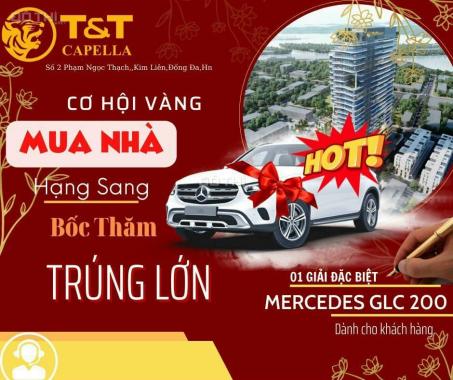 Căn hộ 2 ngủ tại T&T Capella - Số 2 Phạm Ngọc Thạch. Độc tôn đất vàng, quà tặng hấp dẫn