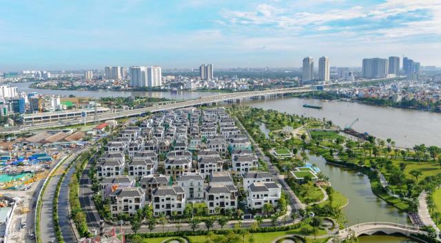 Bán biệt thự Vinhomes Central Park, có DT 320m2 đất, 1 hầm + 3 tầng