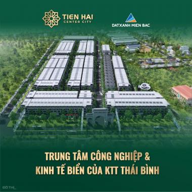 Một vốn bốn lời, đất sổ đỏ Tiền Hải Center City - Giá chỉ từ 25tr/m2 - CK 11% cạnh KCN Thái Bình