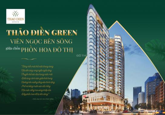 Mở bán căn hộ Thảo Điền Green đợt cuối của dự án - CK 2% - miễn PQL 3 năm