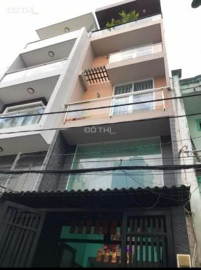 Bán nhà HXH thông Kênh Tân Hóa Tân Phú 46m2 BTCT 4 Tầng cách mặt tiền đường 100m giá 6,5 tỷ