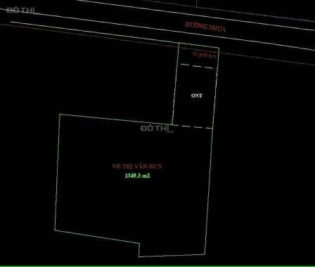 Bán đất tại Xã Thái Mỹ, Củ Chi, Hồ Chí Minh diện tích 1349m2