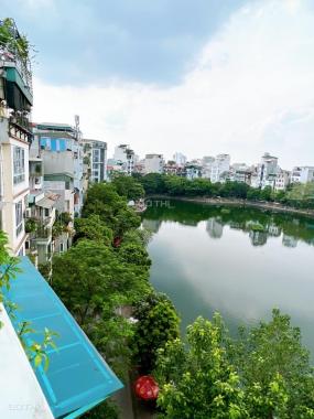 Bán nhà mặt phố Hồ Văn Chương, diện tích 49/55m2 T1/68m2 T2 x 6 tầng, 8m MT, view hồ