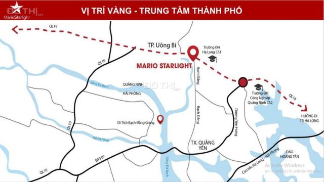 Đầu tư đất trung tâm thành phố Uông Bí giá chỉ ngang đất huyện?