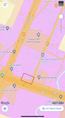 Bán đất QL 51, gần ngã tư Long Sơn, UBND xã Tân Hải, Phú Mỹ, Bà Rịa Vũng Tàu, 148m2, 5.2 tỷ