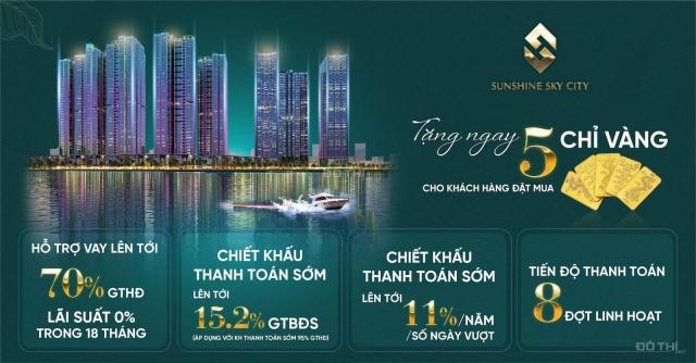 Bán căn hộ cao cấp Sunshine Sky City, Quận 7, TP Hồ Chí Minh. DT 75m2 giá từ 6 tỷ LH 0901983883