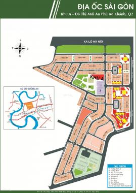 Bán đất An Phú An Khánh mặt tiền đường Số 10 khu A gần chợ (170m2) 210 tr/m2