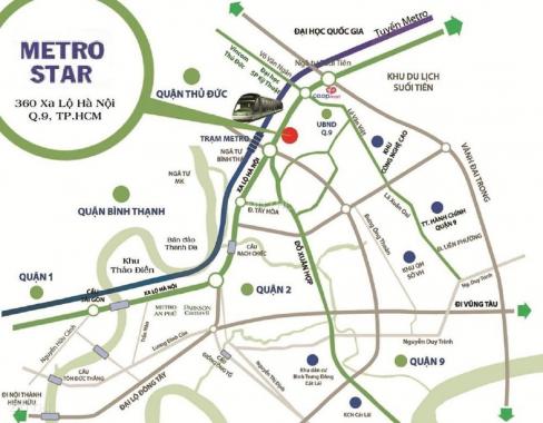 Nhận ưu tiên 50 căn hộ từ CĐT dự án Metro Star mặt tiền Xa Lộ Hà Nội