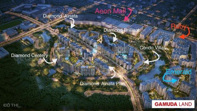 Celadon City - Bán gấp Alnata 2PN - Có 1 không 2. Giá 3,62 tỷ - View phố đi bộ CK 40tr nhận nhà