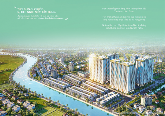 Mở bán chung cư cao cấp Melody Residences - Tập đoàn Hưng Thịnh, hỗ trợ lãi suất 0% 24 tháng