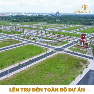 Bán đất nền dự án tại Quốc Linh Diamond City, Đức Hòa, Long An diện tích 90m2 giá TT 630 triệu