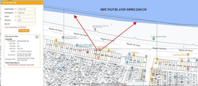 BDS Hùng Vĩ Land NC 250 m2(10x25m) MT biển Nguyễn Tất Thành. Giá 25 tỉ ~ 100 tr/m2 19/07/2022