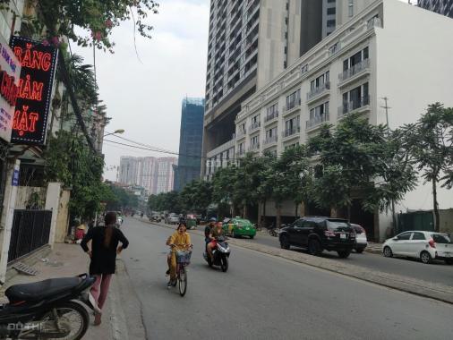 CC bán nhà mặt phố căn góc tại Cầu Giấy, Hà Nội, 104m2 x 7 tầng mới 100%. Đang cho thuê 1,2 tỷ/ năm