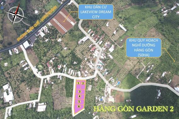 Bán 6 lô đất Hàng Gòn, diện tích 1000m2 sổ sẵn, ngay khu dân cư đông đúc
