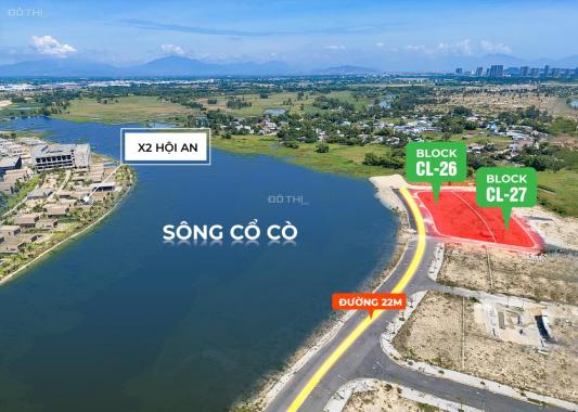 Đất ven sông Cổ Cò giá từ 1.7 tỷ/nền - view sông kề biển