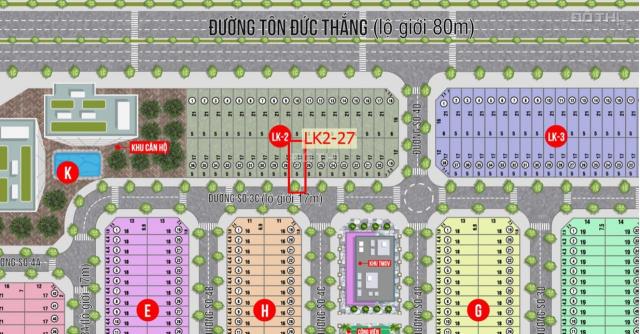 Tiến Land: 0911 60 4994. Chính chủ bán gấp nền LK2 - 27 The Centre House, Nhơn Trạch