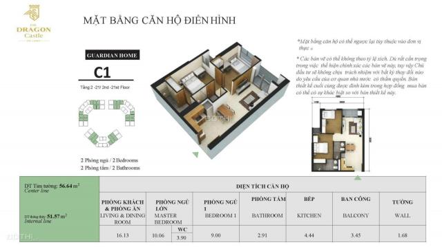 Căn hộ chuẩn Hàn 100% đầu tiên tại Hạ Long Smart Living - Dragon Castle Hạ Long