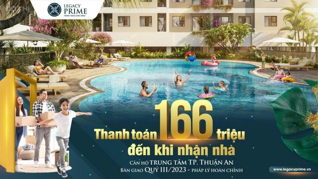 Bán căn hộ trả trước chỉ 166tr tại trung tâm TP Thuận An, BD