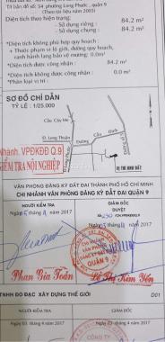 Bán đất tại đường Đại Hiệp, Phường Long Phước, Quận 9, Hồ Chí Minh diện tích 84.2m2