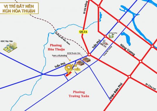 Cần bán nhanh lô đất cuối cùng khu dân cư Hoà Thuận, Trần Phú, Tam Kỳ