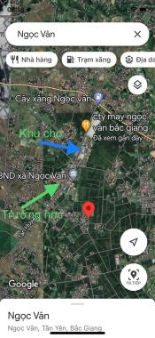 Bán đất khu CN xã Ngọc Vân Tân Yên Bắc Giang 618 m2 giá 1,5 tỷ