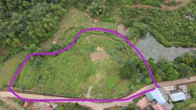 Giá rẻ, mặt tiền rộng, đường ô tô tránh, bám suối nhỏ, Hà Nội 40km