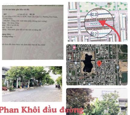 Bán đất đường 7m5 Phan Khôi 100m2 - vị trí đầu đường - khu Nam Cẩm Lệ Hòa Xuân - Đà Nẵng