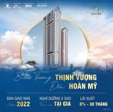 Bán căn 1PN diện tích 50m2 cam kết cho thuê lại 13 triệu/tháng dự án The Emerald Golf View