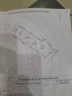 Nhanh tay sở hữu lô đất 2 mặt đường, có thể chia thành 2 lô, DT 375.5m2, mặt tiền 10m