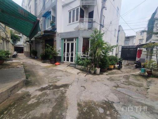 Nhà Lê Quang Định p7 quận Bình Thạnh ngang 3m dài 17m nở hậu 4m1. DT công nhận 57,2m2