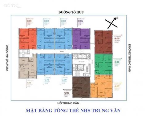 Tư vấn hồ sơ NOXH NHS Trung Văn, giá bán 19tr/m2, LH: 0989992693