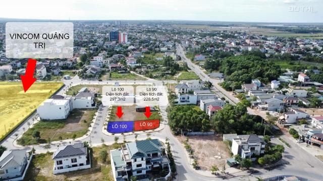 Gấp gia đình cần bán mảnh đất 3 mặt tiền, diện tích 529m2 tại VinCom Đông Hà Quảng Trị