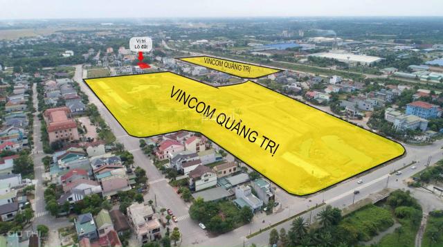 Gấp gia đình cần bán mảnh đất 3 mặt tiền, diện tích 529m2 tại VinCom Đông Hà Quảng Trị