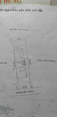Đất nhánh Huỳnh Thị Hiếu phường Tân An TP Thủ Dầu Một Bình Dương