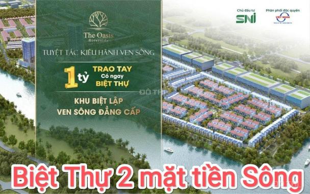 1 tỷ trả trước sở hữu ngay biệt thự ven sông, hỗ trợ 0 đồng lãi suất 12 tháng