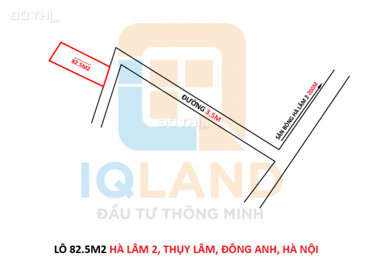 Đất Đông Anh đường oto 7 chỗ đỗ cửa giá chỉ 21tr/m2 - cách cây xăng Hà Lâm 300m