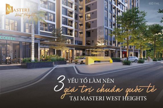 Mở bán toà căn hộ Masteri West Heights đẳng cấp nhất tại Vinhomes Smart City sát CV Central Park
