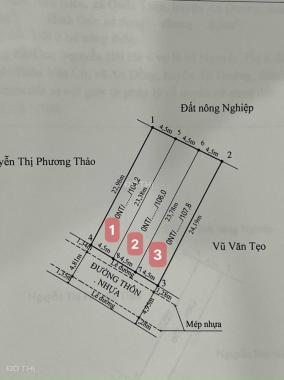 Còn 2 lô mặt đường Nhu Kiều, Quốc Tuấn, An Dương