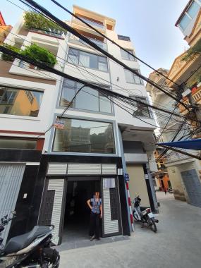 Cho thuê nhà mới MP Hoàng Quốc Việt 63m2 x 3,5 tầng, vỉa hè rộng