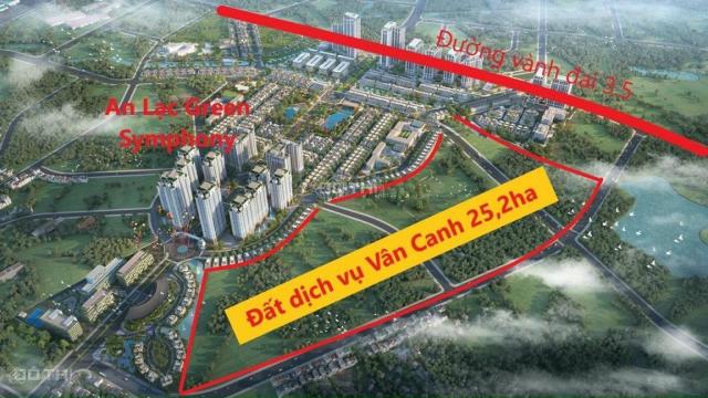 Cần bán lô đất 93m2, MT 6M TẠI Vân Canh 25,2ha, vị trí đẹp, giá đầu tư. LH 0909469111