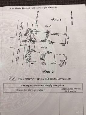 Bán nhà riêng tại đường Lê Văn Thọ, Phường 9, Gò Vấp, Hồ Chí Minh diện tích CN 60m2 giá 6.2 tỷ