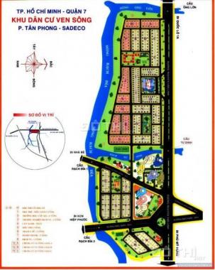 Siêu phẩm đầu tư đất đường Số 4, MT Nguyễn Văn Linh, Tân Phong, Quận 7 DT 90m2 giá chỉ 3,6 tỷ, SHR