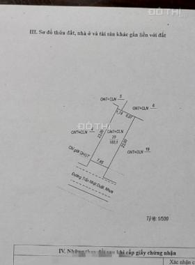 Bán đất tặng nhà cấp 4 mặt tiền Trần Nhật Duật - Đồng Hới - Quảng Bình, S = 180m2