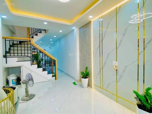 Nhà mới cực đẹp, 4 tầng, 5PN, 46m2 hẻm D2 thông, phường vip 25 Bình Thạnh. Chỉ 6,4 tỷ TL