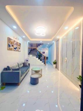 Nhà mới cực đẹp, 4 tầng, 5PN, 46m2 hẻm D2 thông, phường vip 25 Bình Thạnh. Chỉ 6,4 tỷ TL