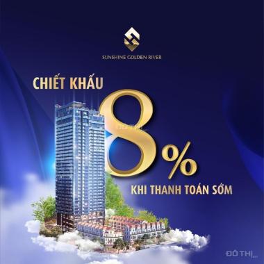 Sunshine Golden River ưu đãi lớn CĐT CK 8% + 11% + 500tr/căn view Hồ Tây, Sông Hồng chỉ từ 9 tỷ