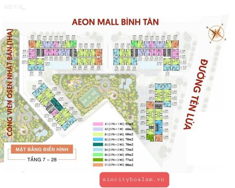 Mở bán dự án Aio City đẹp nhất khu Tên Lửa - ngay AEON Mall Bình Tân